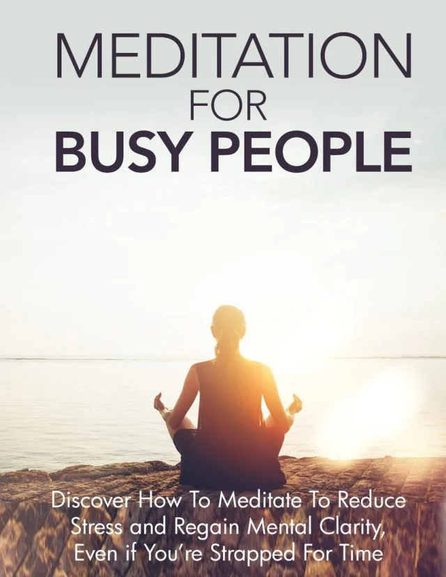 Meditation For Busy People